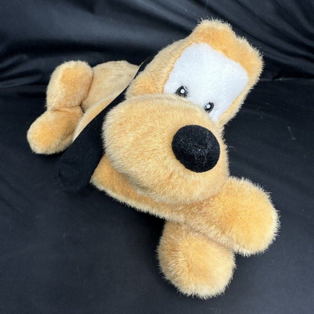 Vintage Walt Disney Co Pluto Plush Stuffed Animal Doll Toy Collectible Puppy - Picture 1 of 13